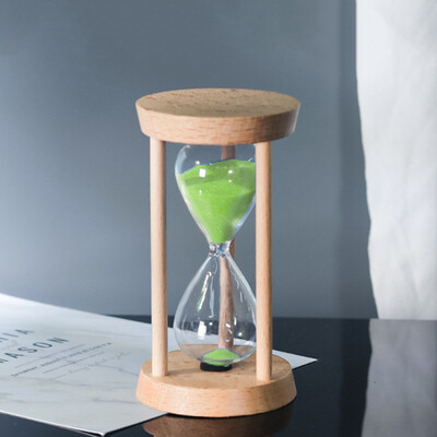 5 minučių medinis smėlio laikrodis mini smėlio laikrodis Šiaurės Europa Modernus namų dekoravimas Laikrodis Sandglass Kids Dantų šepetėlio laikmatis Dovana