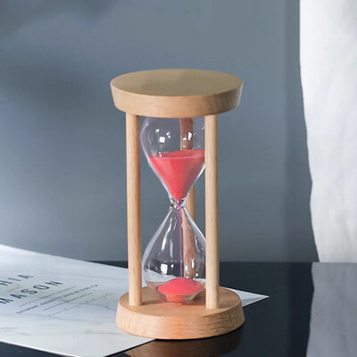 5 minučių medinis smėlio laikrodis mini smėlio laikrodis Šiaurės Europa Modernus namų dekoravimas Laikrodis Sandglass Kids Dantų šepetėlio laikmatis Dovana