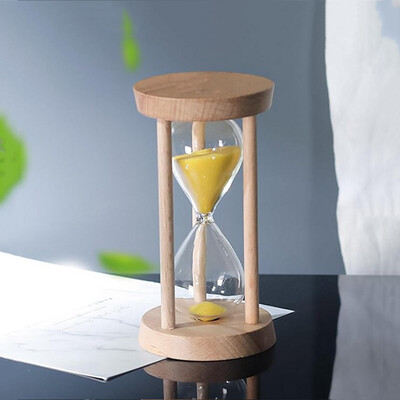 5 minučių medinis smėlio laikrodis mini smėlio laikrodis Šiaurės Europa Modernus namų dekoravimas Laikrodis Sandglass Kids Dantų šepetėlio laikmatis Dovana