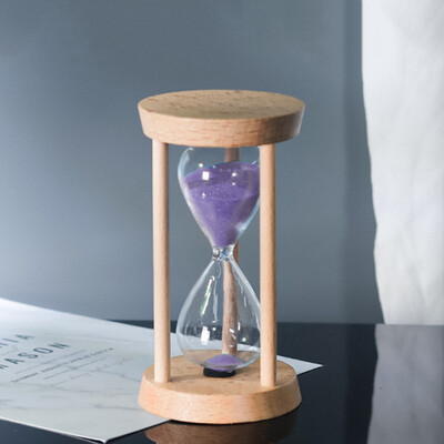 5 minučių medinis smėlio laikrodis mini smėlio laikrodis Šiaurės Europa Modernus namų dekoravimas Laikrodis Sandglass Kids Dantų šepetėlio laikmatis Dovana
