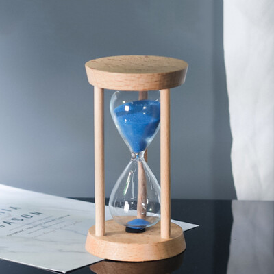 5 minučių medinis smėlio laikrodis mini smėlio laikrodis Šiaurės Europa Modernus namų dekoravimas Laikrodis Sandglass Kids Dantų šepetėlio laikmatis Dovana