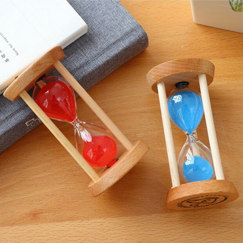 5 minučių medinis smėlio laikrodis mini smėlio laikrodis Šiaurės Europa Modernus namų dekoravimas Laikrodis Sandglass Kids Dantų šepetėlio laikmatis Dovana