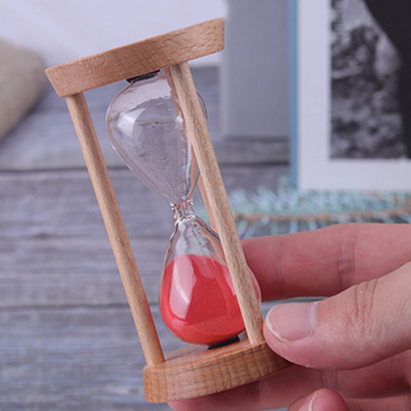 5 minučių medinis smėlio laikrodis mini smėlio laikrodis Šiaurės Europa Modernus namų dekoravimas Laikrodis Sandglass Kids Dantų šepetėlio laikmatis Dovana