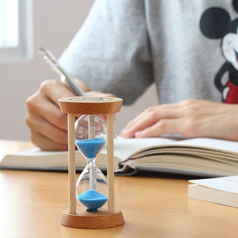 5 minučių medinis smėlio laikrodis mini smėlio laikrodis Šiaurės Europa Modernus namų dekoravimas Laikrodis Sandglass Kids Dantų šepetėlio laikmatis Dovana