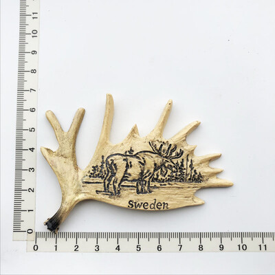 Europa Švedija 3D šaldytuvo magnetai turizmo suvenyrai šaldytuvo magnetai lipdukų kolekcija rankdarbių dekoravimo straipsniai