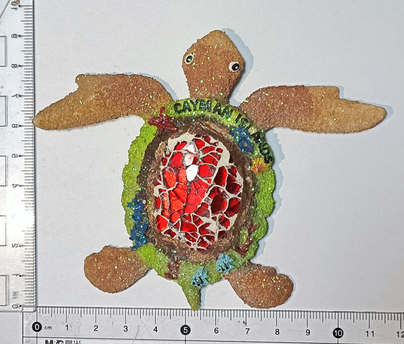 Țestoasă cu vedere la mare Suvenir turistic Magneți pentru frigider Articole de decorare Artizanat Artizanat Frigider magnetic de colecție Cadouri