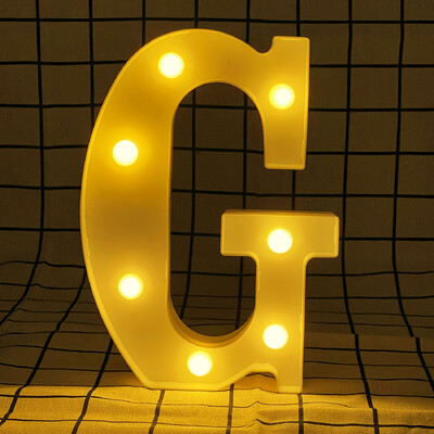 Litere și cifre cu lumină caldă LED de 22 cm, folosind bateriile ca lumină pentru decorarea casei pentru propuneri și petreceri aniversare