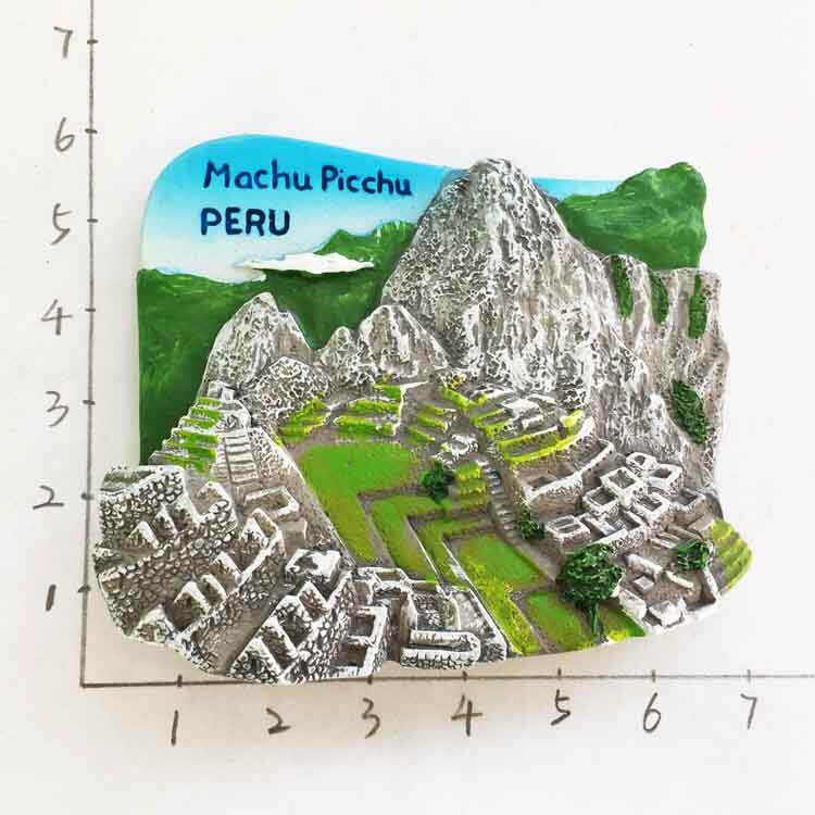 America de Nord Peru Machu Picchu Magneti pentru frigider Suveniruri turistice Frigider Autocol magnetic Colecție Cadou de artizanat