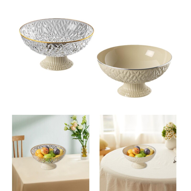 Fructear rotund platou de afișare pentru desert Tavă de servire pentru bucătărie acasă