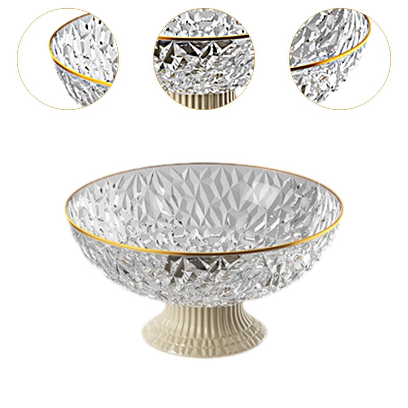 Fructear rotund platou de afișare pentru desert Tavă de servire pentru bucătărie acasă