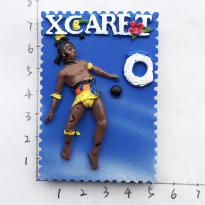 America de Nord Mexic Magneți pentru frigider 3D Suveniruri turistice Colectie de autocolante magnetice pentru frigider