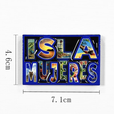 America de Nord Mexic Magneți pentru frigider 3D Suveniruri turistice Colectie de autocolante magnetice pentru frigider