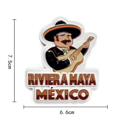 America de Nord Mexic Magneți pentru frigider 3D Suveniruri turistice Colectie de autocolante magnetice pentru frigider