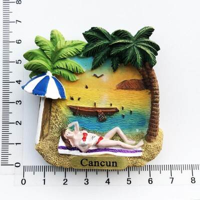 America de Nord Mexic Magneți pentru frigider 3D Suveniruri turistice Colectie de autocolante magnetice pentru frigider