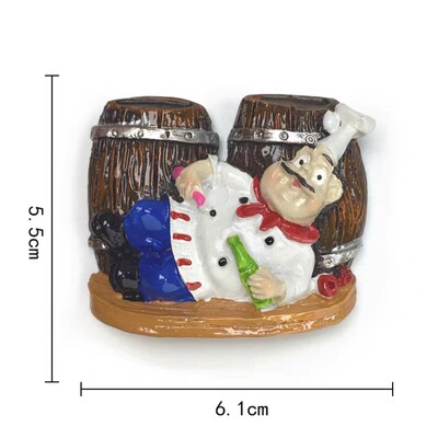 America de Nord Mexic Magneți pentru frigider 3D Suveniruri turistice Colectie de autocolante magnetice pentru frigider