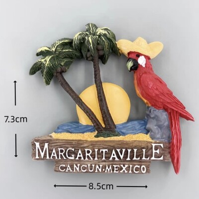 America de Nord Mexic Magneți pentru frigider 3D Suveniruri turistice Colectie de autocolante magnetice pentru frigider