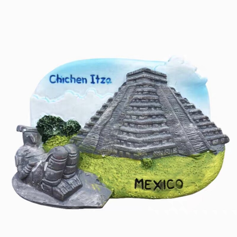 America de Nord Mexic Magneți pentru frigider 3D Suveniruri turistice Colectie de autocolante magnetice pentru frigider