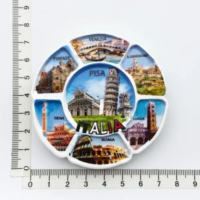 Italia Roma Colosseo magnet de frigider Turism Suvenir Rășină Artizanat Diviz Magnetic Autocolante Frigider decor acasă Cadouri de colecție
