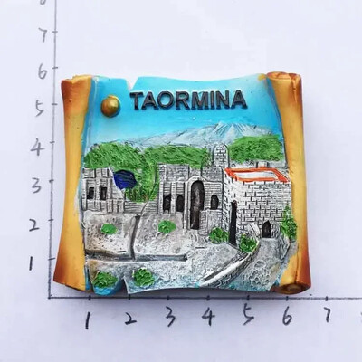 Italia Roma Colosseo magnet de frigider Turism Suvenir Rășină Artizanat Diviz Magnetic Autocolante Frigider decor acasă Cadouri de colecție