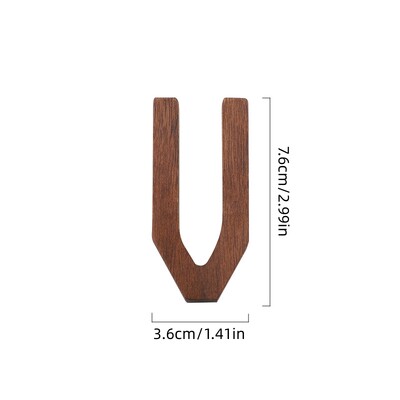 1 buc. perete din nuc negru litere englezești din lemn, numere, combinație gratuită, decor din lemn, cafenea, bar, decorațiuni pentru casă