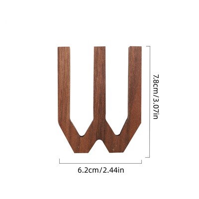 1 buc. perete din nuc negru litere englezești din lemn, numere, combinație gratuită, decor din lemn, cafenea, bar, decorațiuni pentru casă