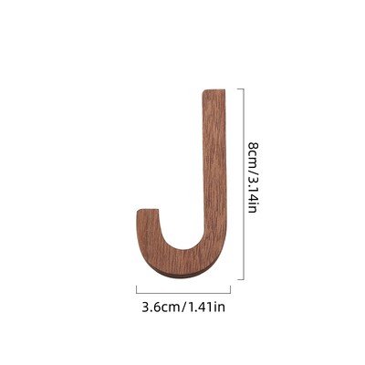 1 buc. perete din nuc negru litere englezești din lemn, numere, combinație gratuită, decor din lemn, cafenea, bar, decorațiuni pentru casă