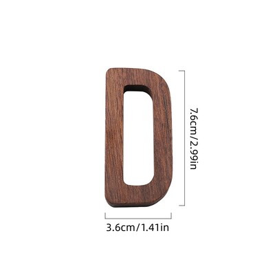 1 buc. perete din nuc negru litere englezești din lemn, numere, combinație gratuită, decor din lemn, cafenea, bar, decorațiuni pentru casă