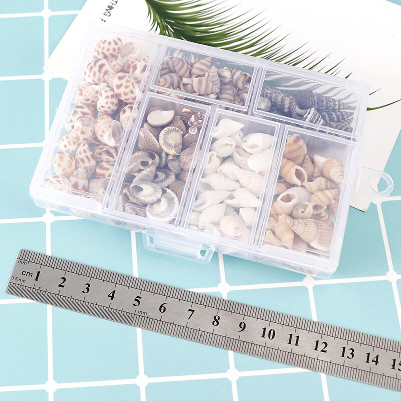 Mix Style Natural Shell 1-3cm 1 CUTIE Natural Conch Shells Mini Conch Porumb Surub Decorare perete DIY Acvariu Peisaj Scoici