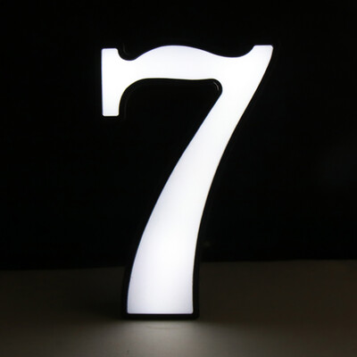 Litere iluminate LED alfabet cu litere Lumină pentru nuntă Semn pentru marcaj Lumini de noapte Lampă DIY Home Club Party Decoration de Crăciun 2024