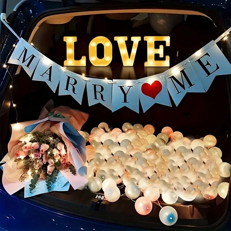 1 buc. Lumină cu LED decorativă albă de 6,3 inchi, semn cu litere numerice, lumini de noapte, cort pentru acasă, nuntă, petrecere, aniversare, decor de Crăciun