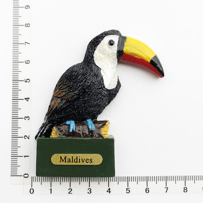 Maldyvų Kelionės Suvenyrai Šaldytuvo magnetai Kūrybingi namų dekoracija Derva Šaldytuvas Magnetiniai lipdukai Pranešimų lentos lipdukai