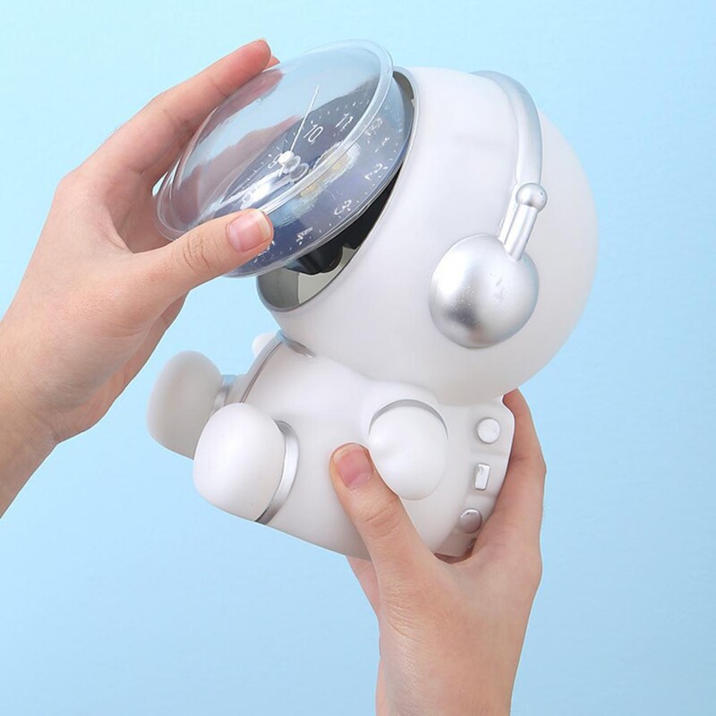 Astronautas žadintuvas dvejopo naudojimo pinigų bankas Astronautas Piggy Bank pinigų taupymo puodas Namų dekoravimui pinigų taupymo stiklainis