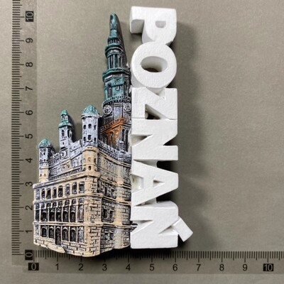 Полша Krarow Магнити за хладилник Poznań Wrocław Pobierowo Gdańsk Сувенири за пътуване Стикери за хладилник Начало Декор Сватбени подаръци