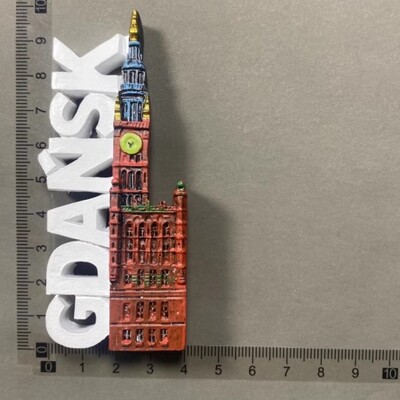 Полша Krarow Магнити за хладилник Poznań Wrocław Pobierowo Gdańsk Сувенири за пътуване Стикери за хладилник Начало Декор Сватбени подаръци