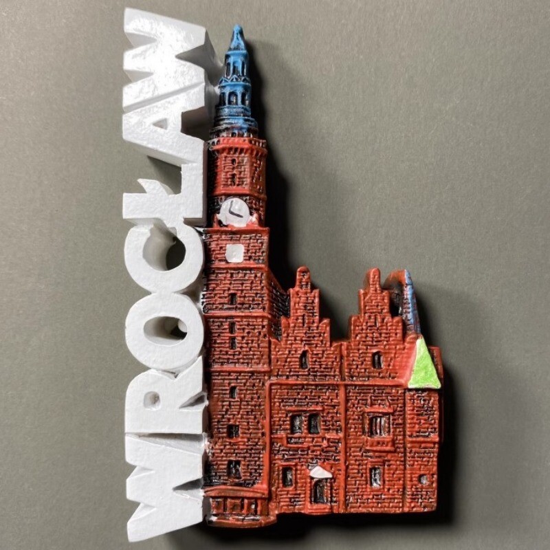 Полша Krarow Магнити за хладилник Poznań Wrocław Pobierowo Gdańsk Сувенири за пътуване Стикери за хладилник Начало Декор Сватбени подаръци