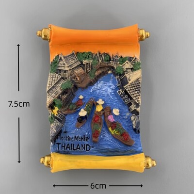 Сувенири от Тайланд Koh Samui Golden Mount Temple Магнити за хладилник Koh Kai Krabi Wat Phra Kaew Стикери за хладилник Сватбени подаръци