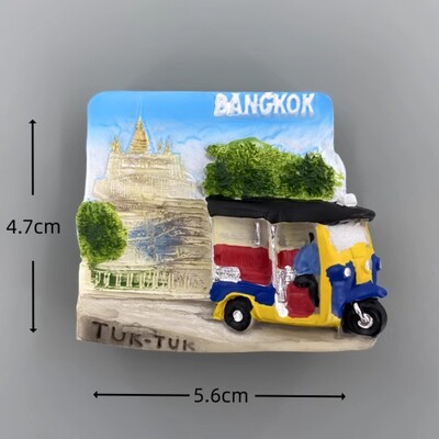 Сувенири от Тайланд Koh Samui Golden Mount Temple Магнити за хладилник Koh Kai Krabi Wat Phra Kaew Стикери за хладилник Сватбени подаръци
