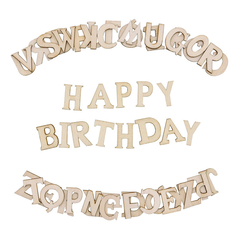 Произволни 100 броя дървени букви от английската азбука, цифри, инструмент за ранно обучение на бебето, скрапбукинг, занаят, Направи си сам, цифров дисплей с букви