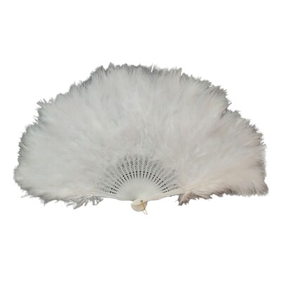 Сгъваем вентилатор от пера, ръчен феен вентилатор Фея момиче танцува сватбена украса за парти за Нова година Подаръци за рожден ден