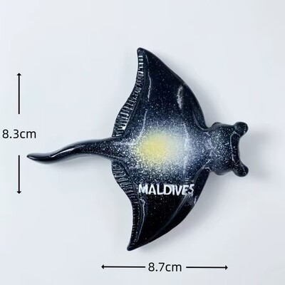 Малдиви Creative Ocean World Series Магнитен стикер за хладилник Възпоменателна колекция за пътуване Декорация Gif за придружител за ръце