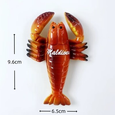 Малдиви Creative Ocean World Series Магнитен стикер за хладилник Възпоменателна колекция за пътуване Декорация Gif за придружител за ръце