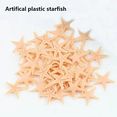 5/25/50 vnt Mini Starfish Shell amatų dekoravimas Jūros žvaigždės „Pasidaryk pats“ paplūdimio kotedžo vestuvių dekoras jūros kriauklės vakarėliui jūros kriauklė