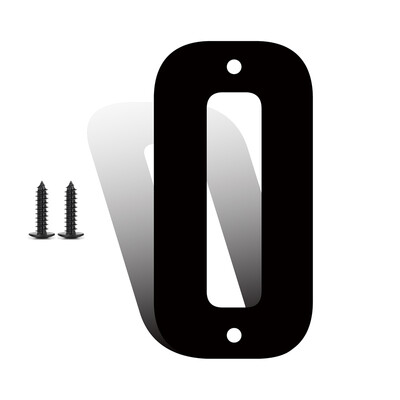 НОВ дизайн 3/4/5/6/7 инча декорация на стени на метални врати на къщи буква номер Знак Направи си сам Улични водоустойчиви табели табели табели