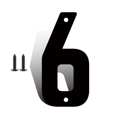 НОВ дизайн 3/4/5/6/7 инча декорация на стени на метални врати на къщи буква номер Знак Направи си сам Улични водоустойчиви табели табели табели