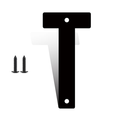 НОВ дизайн 3/4/5/6/7 инча декорация на стени на метални врати на къщи буква номер Знак Направи си сам Улични водоустойчиви табели табели табели