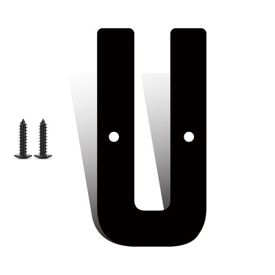 НОВ дизайн 3/4/5/6/7 инча декорация на стени на метални врати на къщи буква номер Знак Направи си сам Улични водоустойчиви табели табели табели