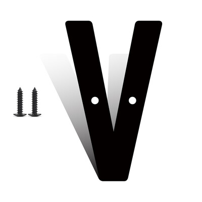 НОВ дизайн 3/4/5/6/7 инча декорация на стени на метални врати на къщи буква номер Знак Направи си сам Улични водоустойчиви табели табели табели