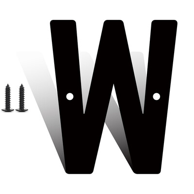 НОВ дизайн 3/4/5/6/7 инча декорация на стени на метални врати на къщи буква номер Знак Направи си сам Улични водоустойчиви табели табели табели