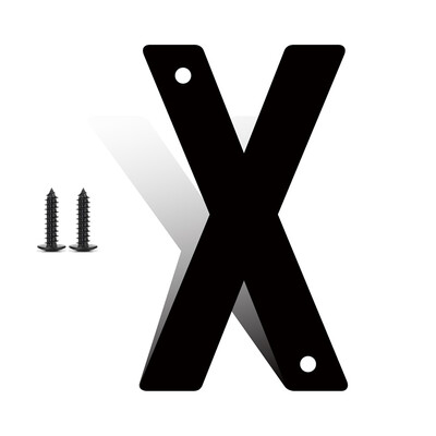 НОВ дизайн 3/4/5/6/7 инча декорация на стени на метални врати на къщи буква номер Знак Направи си сам Улични водоустойчиви табели табели табели