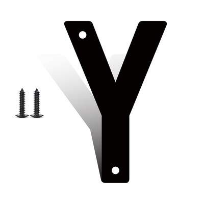 НОВ дизайн 3/4/5/6/7 инча декорация на стени на метални врати на къщи буква номер Знак Направи си сам Улични водоустойчиви табели табели табели